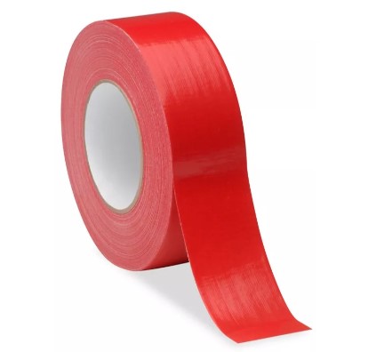 General Purpose Grade, Colored Cloth Duct Tape - Red